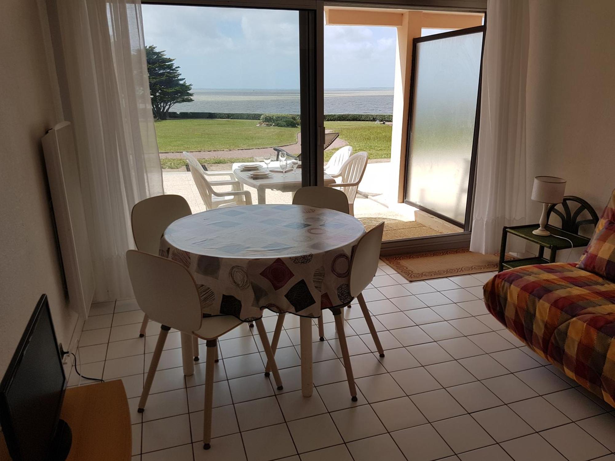 Appartement En Rdc Avec Terrasse Face A La Mer Pornic Ngoại thất bức ảnh